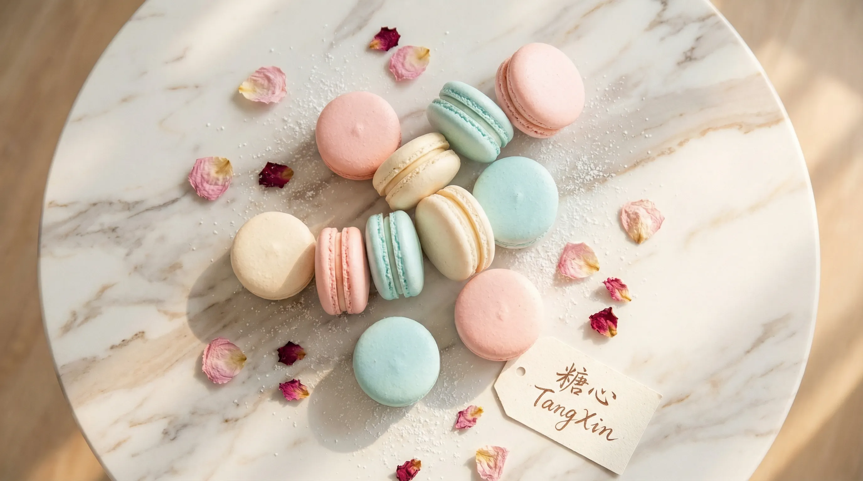 法式马卡龙制作教程 - 糖心 | 甜蜜烘焙