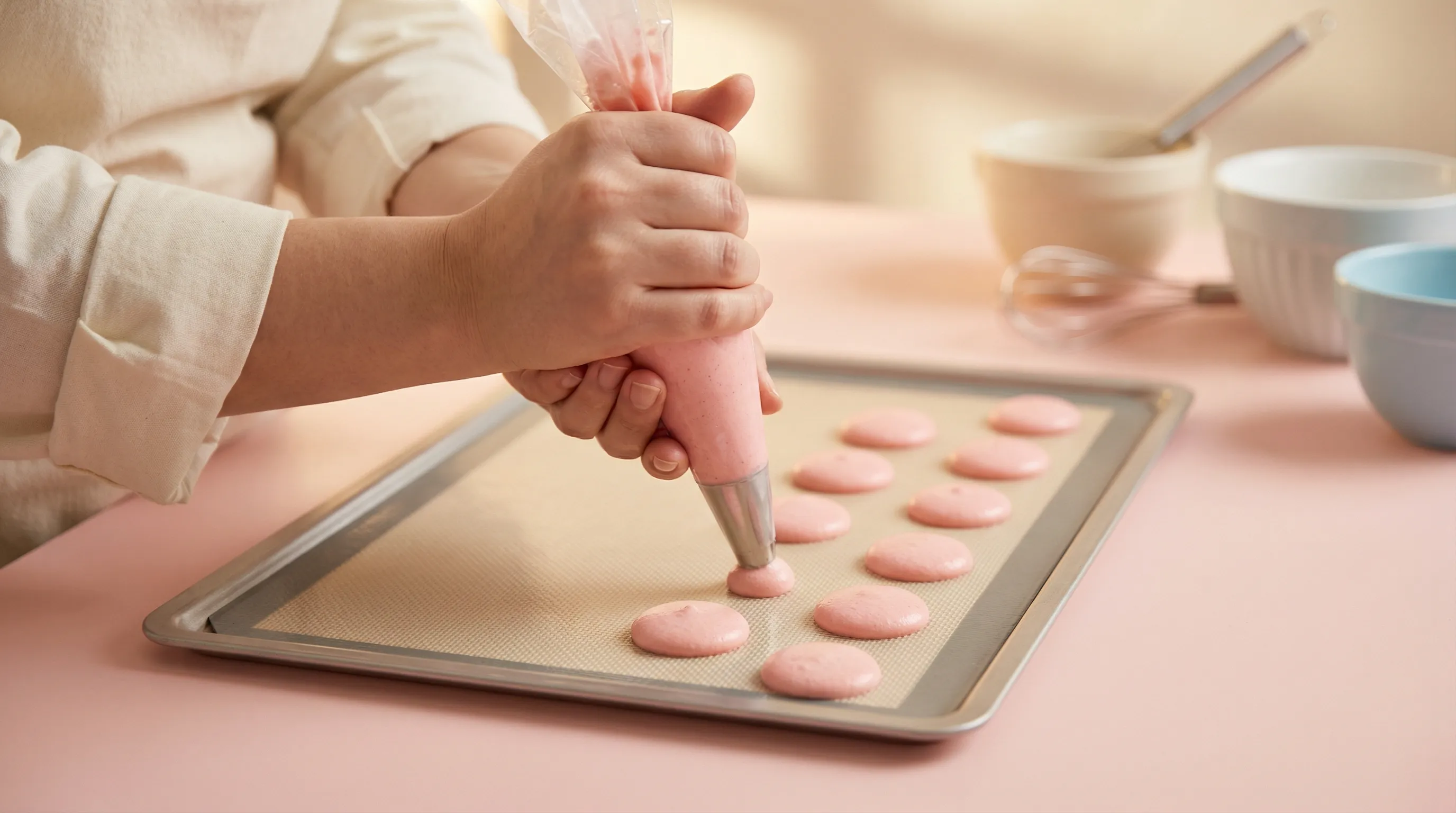 马卡龙教程 - 糖心 | 已实现心愿